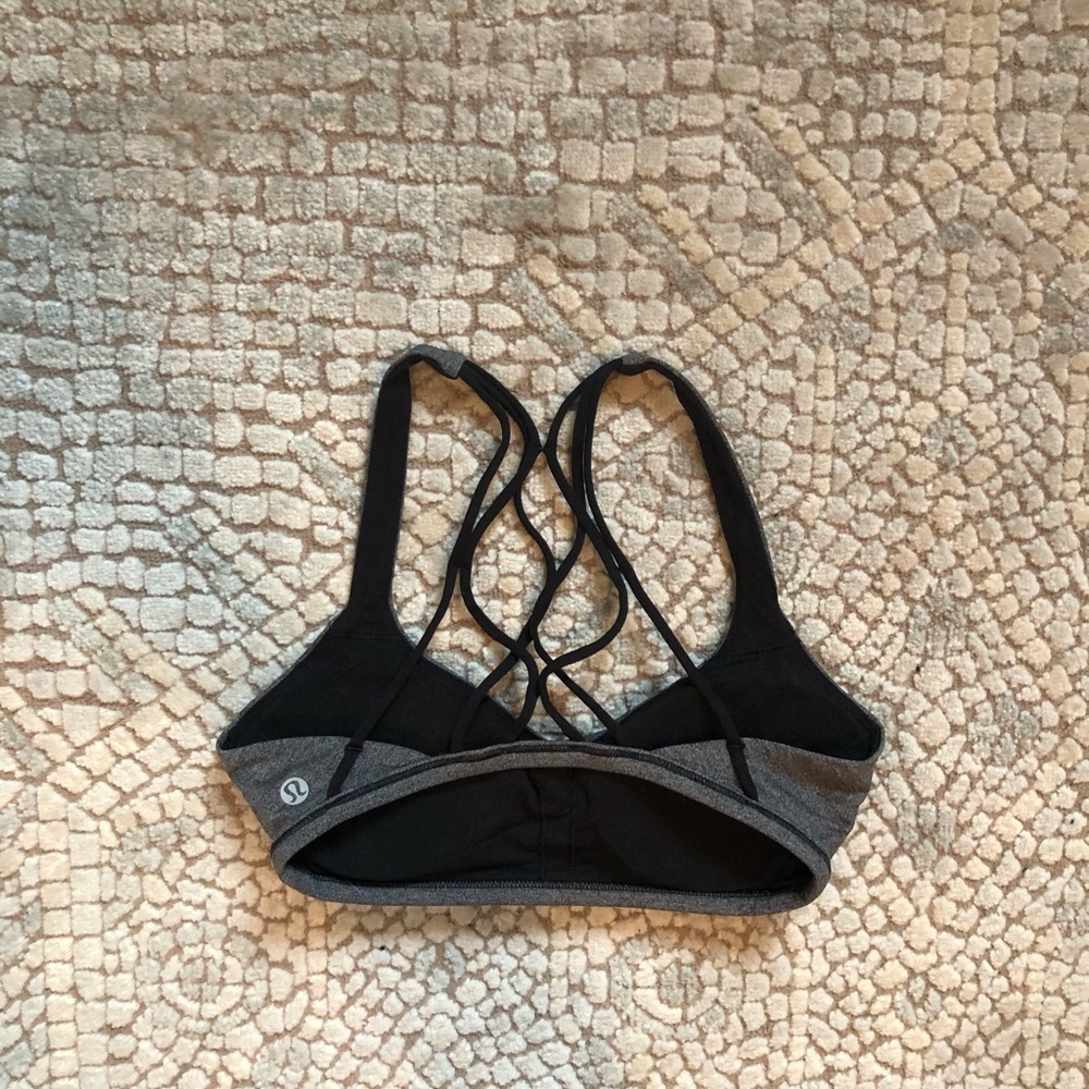 Lululemon Sports Bra-  Gray, Size 4